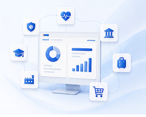 Industry based digital product development dashboard